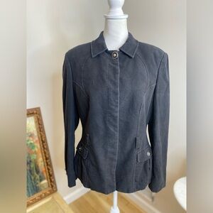 Vintage Versus by Gianni Versace Women's Black Jacket 32-46 Y2K